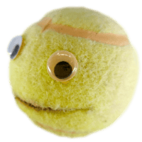 Stampfmaschine, die wie eine kleine Schildkröte aussieht.