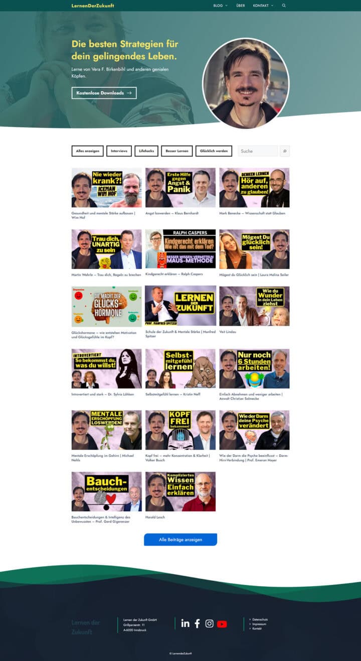 Lernwebseite für Webentwicklung, SEO-Beratung und WordPress Software Reviews, mit Anleitungen und Care Plänen.